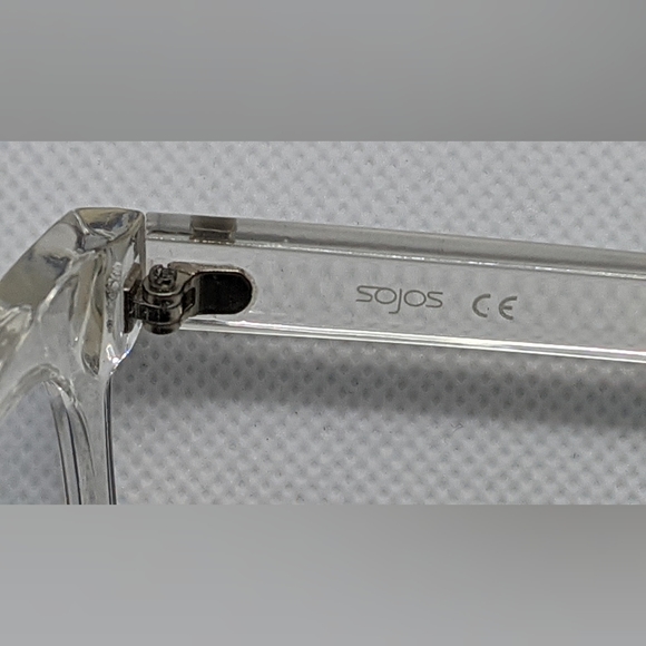 Blue Light Filtered Glasses // Transparent - Picture 3 of 3